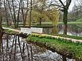 Stadtpark Wildeshausen neben dem Hunteufer