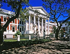 South Africa's national parliament building is located in Cape Town.
