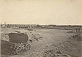 Canalul Agra la un an după inaugurare. Canalul a fost închis pentru navigaţie în 1904 pentru a fi folosit exclusiv pentru irigaţii, în luptă cu foametea.
