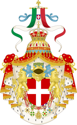 Umberto II av Italias våpenskjold