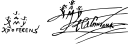 Kristoffer Kolombus's signature