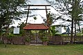 Japanese cemetery with a Torii in Balikpapan.