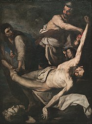 Martyrdom of Saint Bartholomew, 1644, 202 x 153 cm., Museu Nacional d'Art de Catalunya
