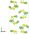 mit Blickrichtung parallel zur c-Achse