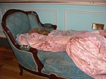 The Sleeping Beauty is the oldest existing figure on display. It was modelled after Madame du Barry. She appears asleep and a device in her chest makes it seem as if she were breathing.
