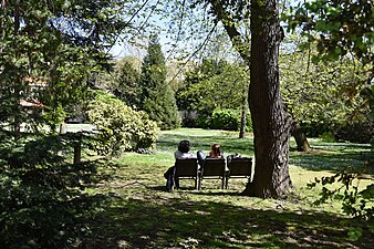 Le parc de nos jours.