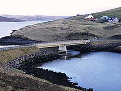 Modern Muckle Roe Bridge