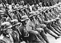 Paradeschritt bei der Wehrmacht, 1939