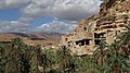 Villaggio berbero, palmeto, falesia