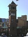 Sydney markets bell tower, Quay Street, built in 1911, now part of the Haymarket Campus UTS Union