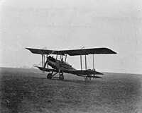Royal Aircraft Factory B.E.12a, similar to those flown by No. 17 Squadron, 1916 to 1918.