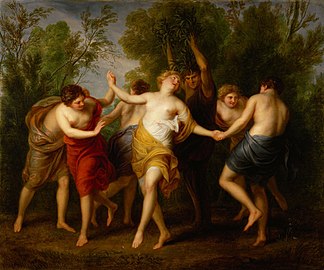 Dance of the Maenads by Andries Cornelis Lens