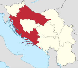 Lokacija Banovine Hrvatske