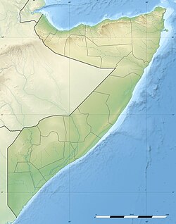 Bardere باردير is located in Somalia