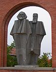 Staty av Karl Marx & Friedrich Engels