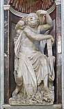 Пророк Илия. 1524—1525. Скульптура Капеллы Киджи церкви церкви Санта-Мария-дель-Пополо, Рим