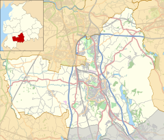 Heapey is located in the Borough of Chorley