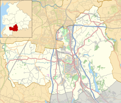 Cuerden is located in the Borough of Chorley