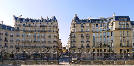 Place Alphonse-Laveran gesehen von der Église du Val-de-Grâce.