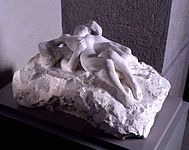 Auguste Rodin: Paolo et Francesca, or Couple damné (Museum of Fine Arts of Lyon)