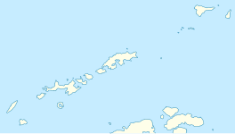 Map showing the location of Kaliakra Glacier