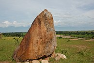 Stanley-Livingstone emlékmű a Tanganyika-tó mellett
