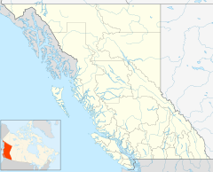 Courtenay station is located in British Columbia