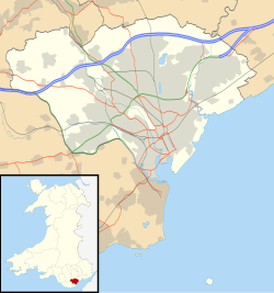 RAF Pengam Moors is located in Cardiff