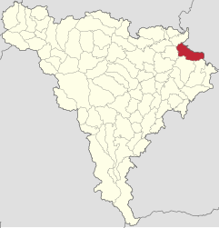 Location in Alba County