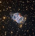 M76 imagée par le télescope de Liverpool (par Daniel Nobre).