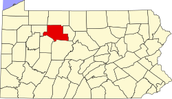 Desedhans Elk County yn Pennsylvania