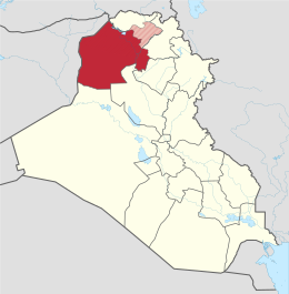 Governatorato di Ninive – Localizzazione