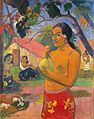 Paul Gauguin: Femeie din Tahiti, 1893. Muzeul Ermitage, St. Petersburg