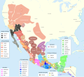 Image 45Distribution of linguistic groups around 1500. (from Culture of Mexico)