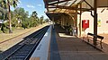 Looking south on the platform