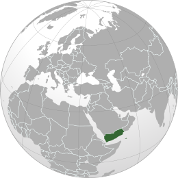 Yemen - Localizzazione