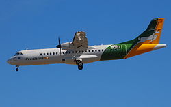 ATR 72-500 der Precision Air