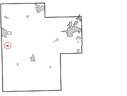 Location within Creek County, and the state of Oklahoma