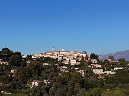 Mougins látképe