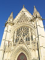 Façade of Sainte-Chapelle de Vincennes (completed 1559)