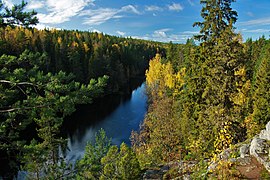 Helvetinjärvi.