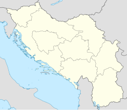 Coastal Defence Command (Kingdom of Yugoslavia) is located in Yugoslavia (1939–1941)