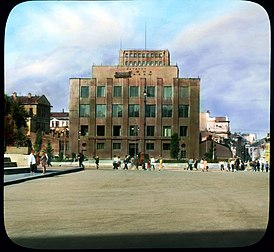 Институт Ленина на Советской площади в Москве (архитектор С. Е. Чернышёв, 1926—1927)