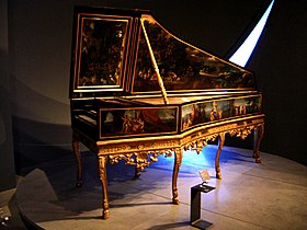 Французский клавесин XVII века