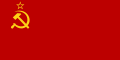 vlajka ZSSR používaná počas sovietskej okupácie (1945 – 1948)