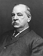 Retrato de Grover Cleveland.