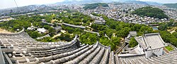 Панорама комплекса Химеџи с главног торња
