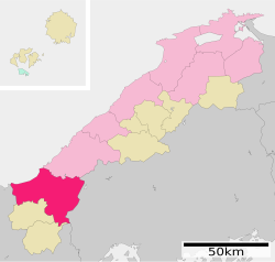 Location of Masuda