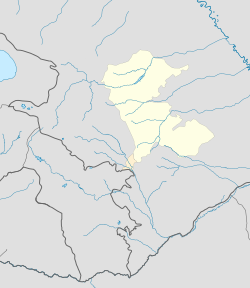 Ашаги-Агджакенд. Карта розташування: Нагірно-Карабаська Республіка