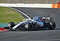 Sergey Sirotkin testando o modelo FW41 em Catalunha em 2018.